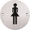 Hardware Sign for Women′s Bathroom